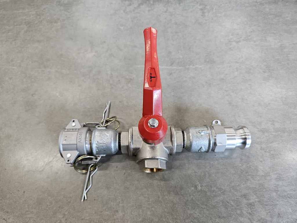 Vacuüm unit ontluchter (tussen slang)