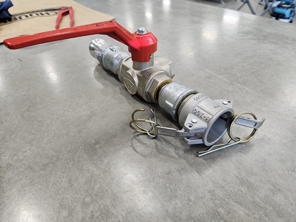 Vacuüm unit ontluchter (tussen slang)