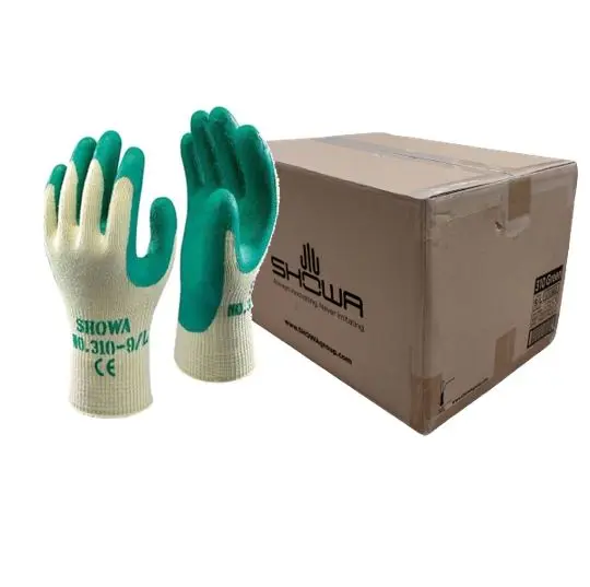 Showa-handschoenen-310-grip-groen-doos-120-paar.webp