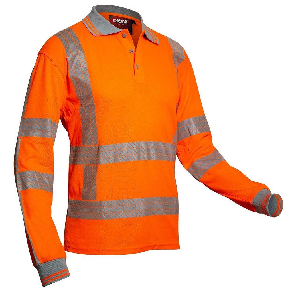 OXXA® X-Viz-Comfort-Long 6220 poloshirt RWS