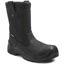 Gevoerde Leren Laars Bari GS91 S3 + KN Zwart