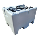 210 liter Dieseltank met 12 Volt pompsysteem, inhoudsmeter en automatisch vulpistool