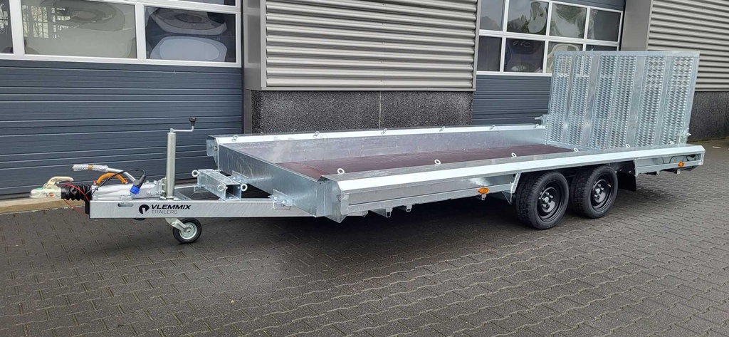 Vlemmix machinetransporter 2 x 1500 KG - 480x180