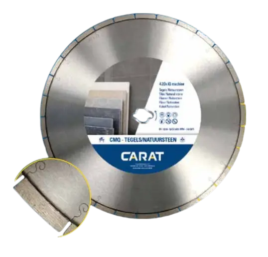 Diamantzaagblad 420mm tegels/natuursteen (droog zagen) IQ 