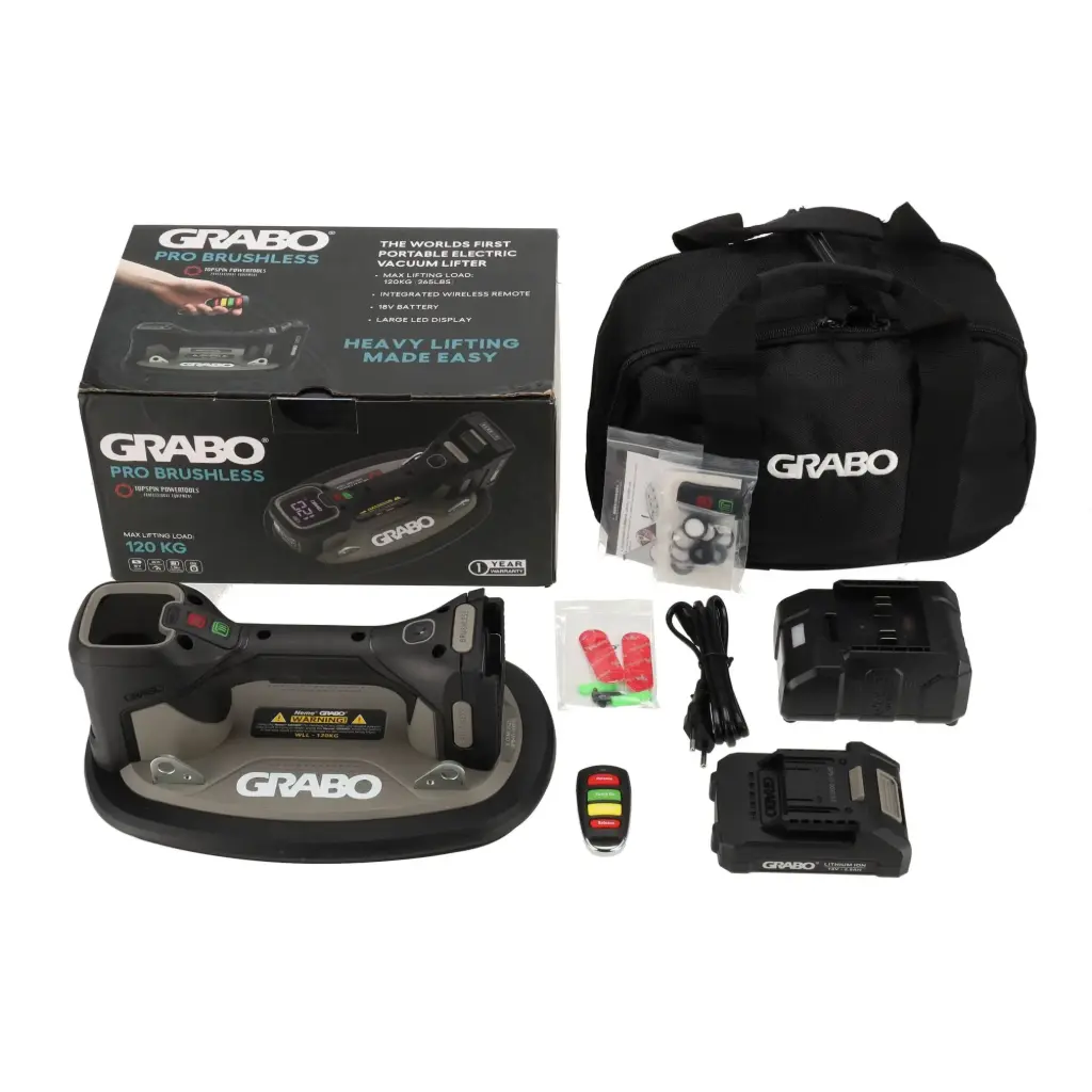Grabo Pro Brushless in Tas - Complete set