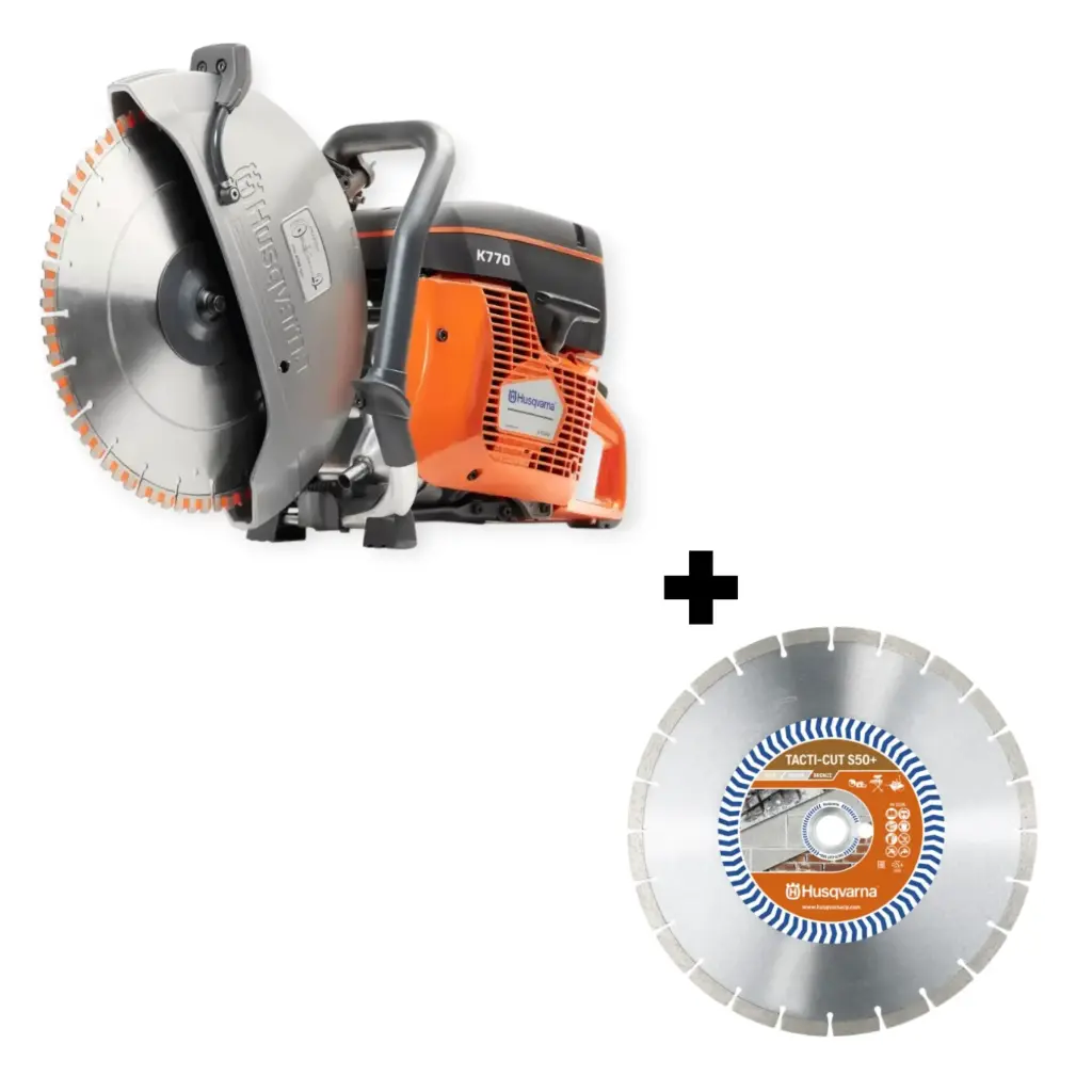 Husqvarna K770 350mm + BLAD