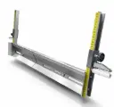 Afrijlat verstelbaar 80 - 130 cm RVS