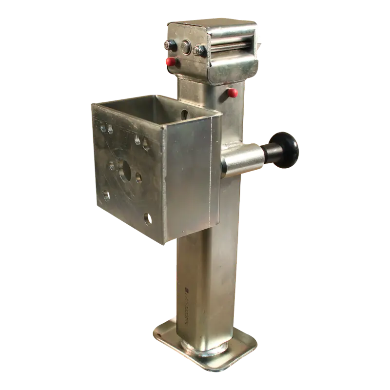 Steunpoot wegklapbaar D85-met zeskant SW19 ⧄60 1300kg verzinkt 255mm 416mm