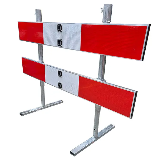 SmArt Aluminium inklapbaar schrikhek 150 cm Kl 3 Enkelzijdig