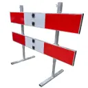 SmArt Aluminium inklapbaar schrikhek 150 cm Kl 3 Enkelzijdig