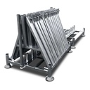 Verzinkt opslagrek voor A-Standaards (28 stuks) stapelbaar