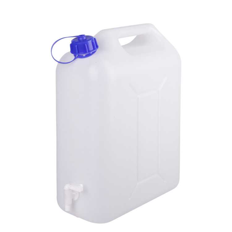 Jerrycan 20 liter + kraan WATER