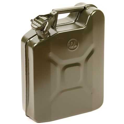 Jerrycan 10 liter metaal