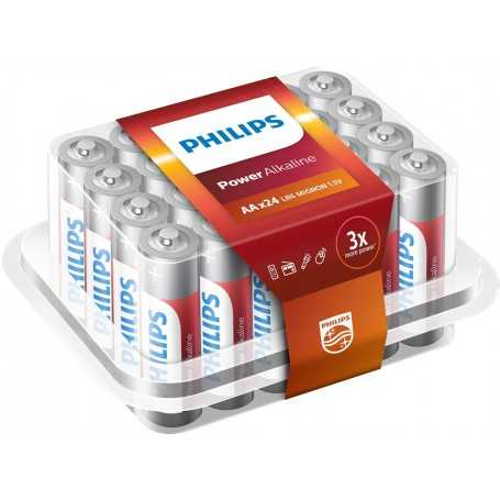 Philips PowerAlkaline 24 x AA in Box batterij
