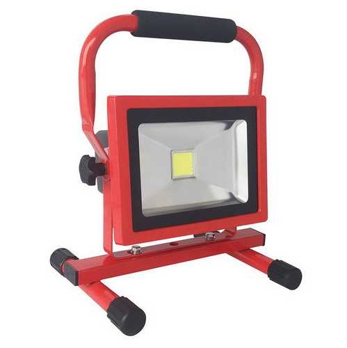 Oplaadbaar 20W LED straler 4000k 1400lmwerklamp