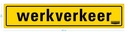 Werkverkeer met zuignap 400 x 80