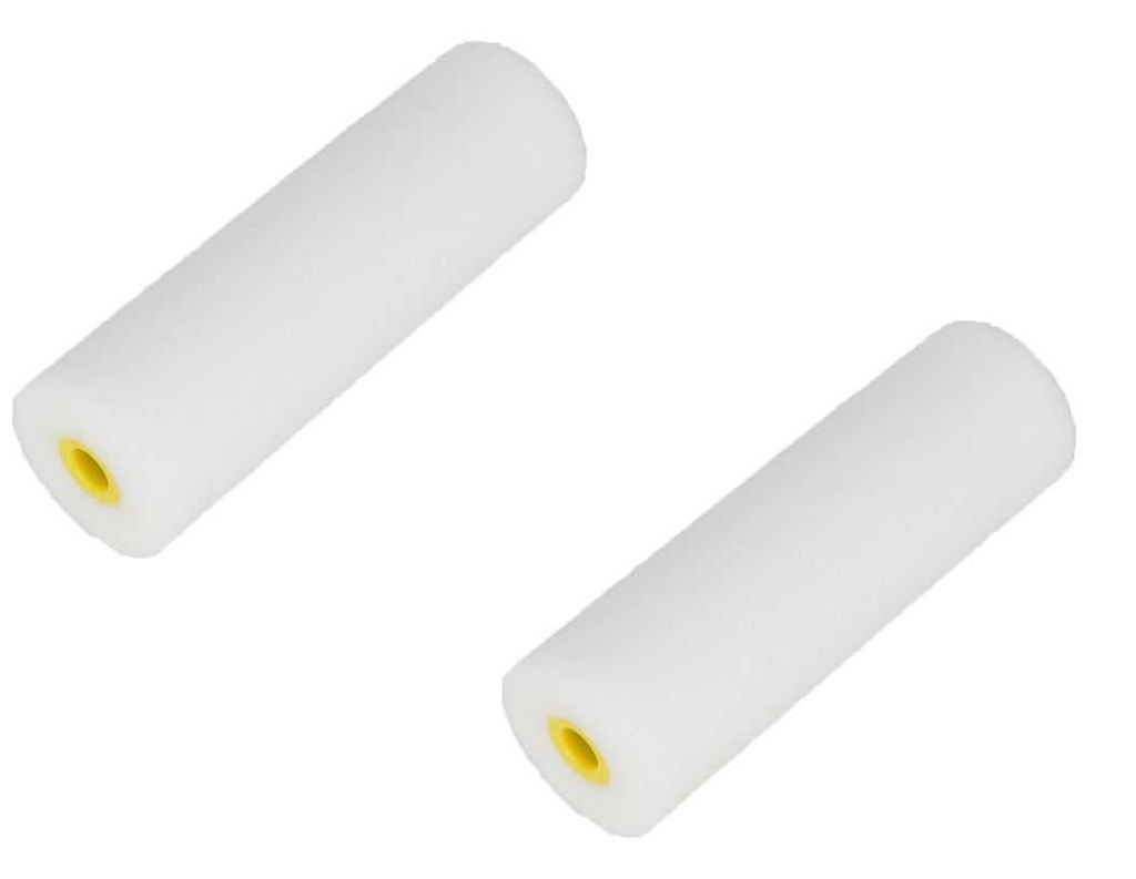 Verfrol Schuimrol super fijn wit 11cm (à 2 st.) RECHT