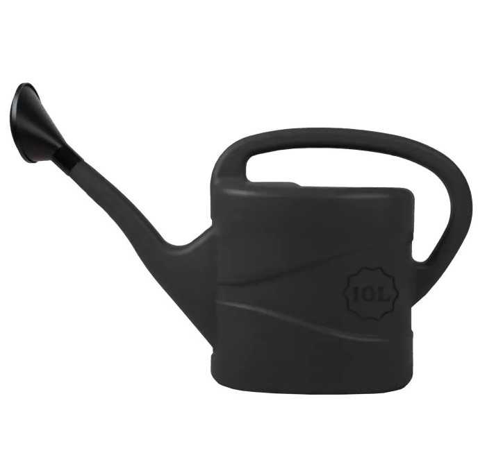 Gieter 10 liter zwart
