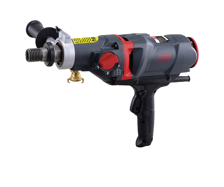 AGP Boormotor DMC6P (droog/nat) 2.000W / 1.1/4'' UNC (M) + 1/2'' BSP (F)