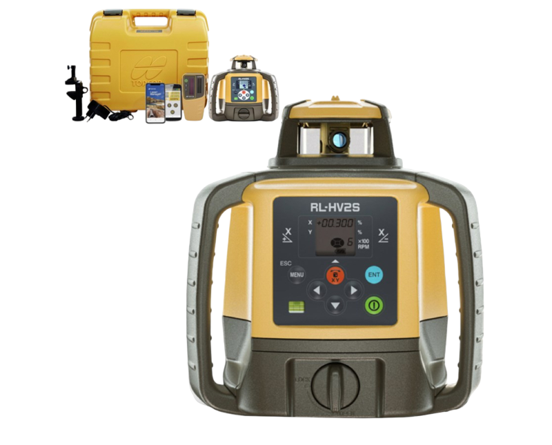 TOPCON AFSCHOTLASER RL-HV2S MET LS-80X ONTVANGER
