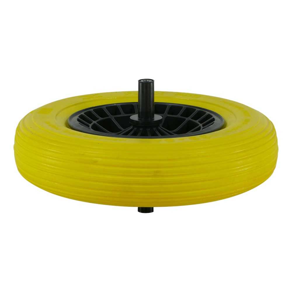 Kruiwagenwiel antilek (lange as)