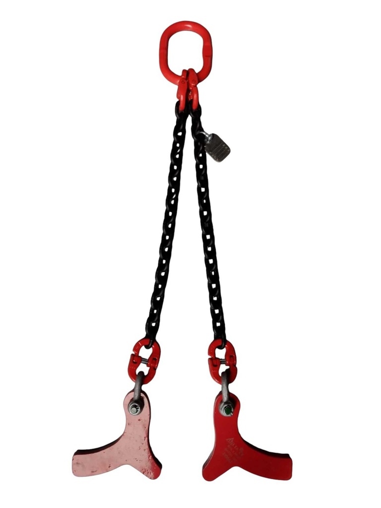 Stelconplaat haken ketting compleet