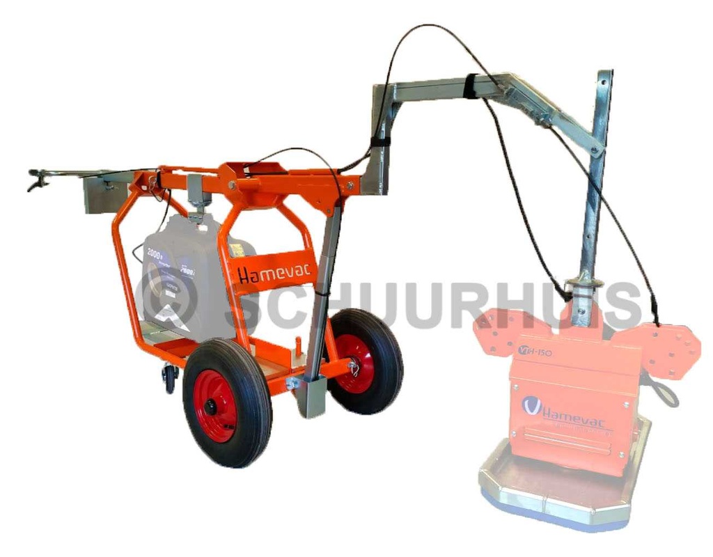 VTH verlegwagen voor units op 230V. (VTH 150 BL)