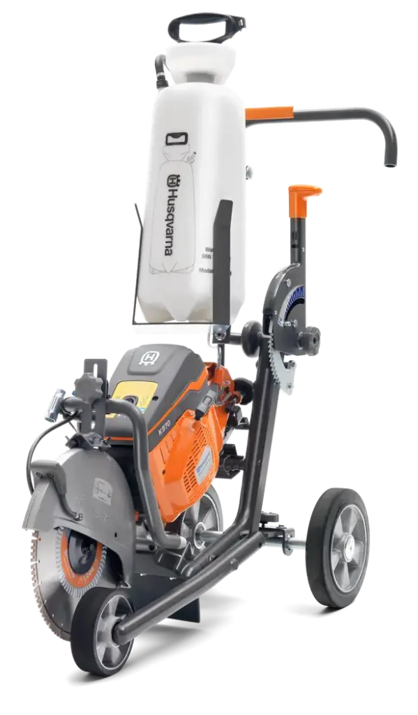 Husqvarna KV970 / K1260 Zaagtrolley inclusief watertank