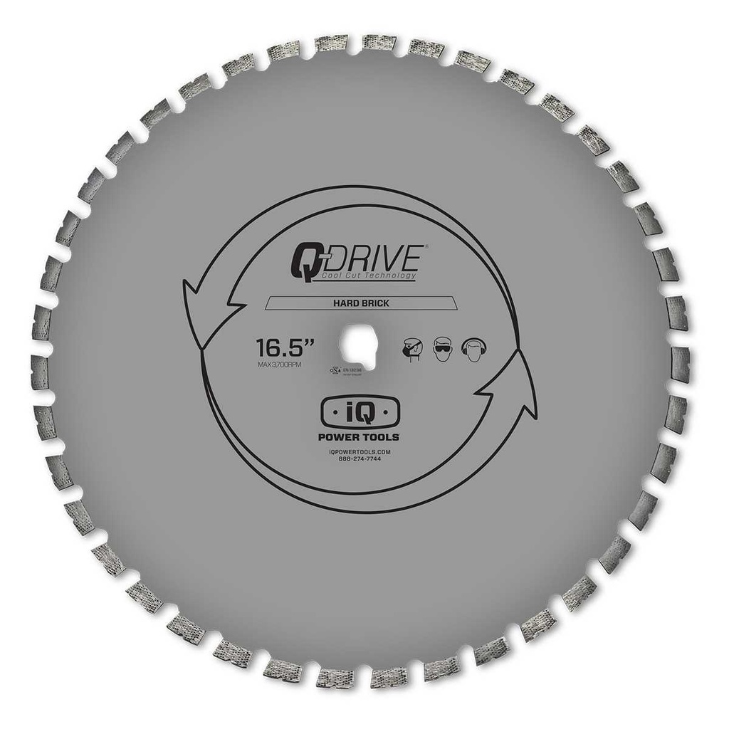 IQ Power Tools Diamantzaagblad 420mm Q-Drive Hard 1 Silent (iQMS362)