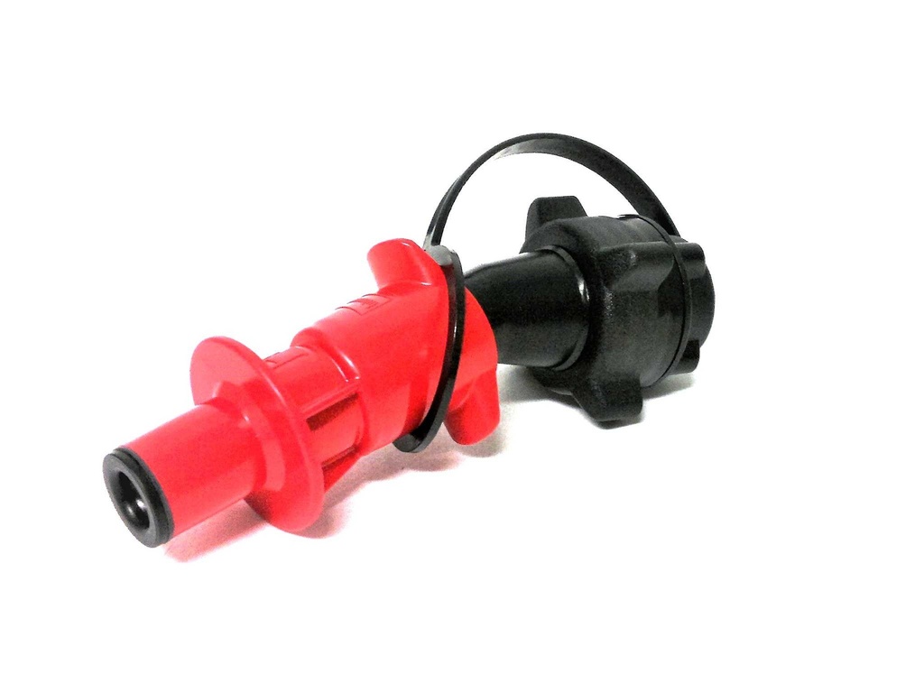 Anti-knoeituit benzine jerrycan