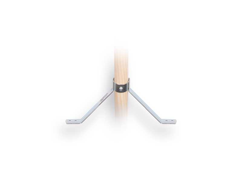 Stokhouder SOLIDE voor steel met diameter 28 mm