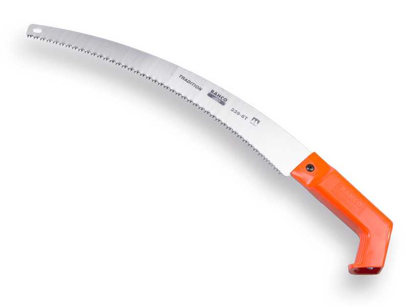 Snoeizaag BAHCO 339-6T, gebogen blad 36 cm, kunststof greep, niet naslijpbaar