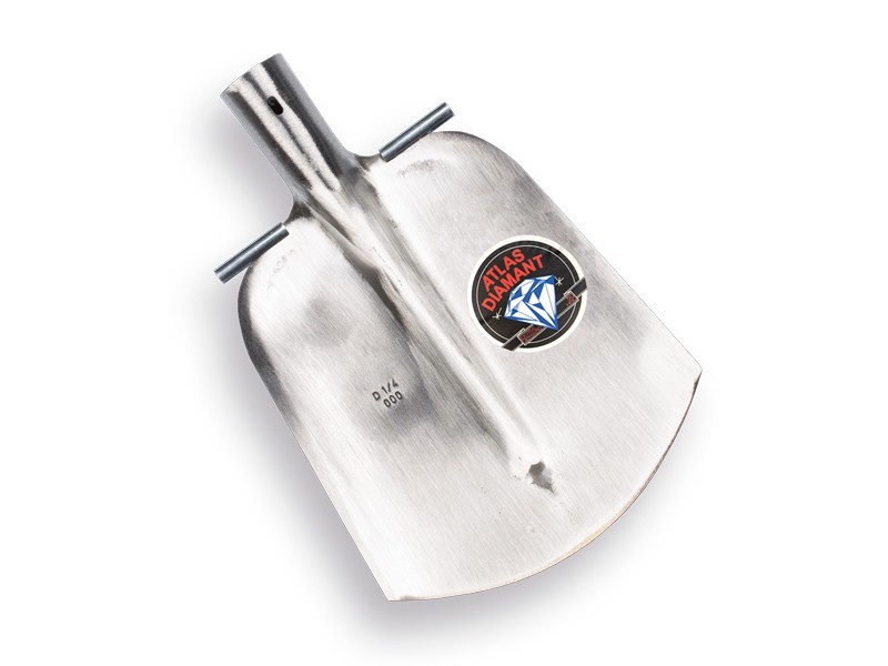 Steekbats Atlas Diamant 1/4 000, gehard, ronde opstap