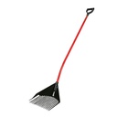 Golden Gark rood 18 tands 35 cm, gebogen aluminium steel en D-greep