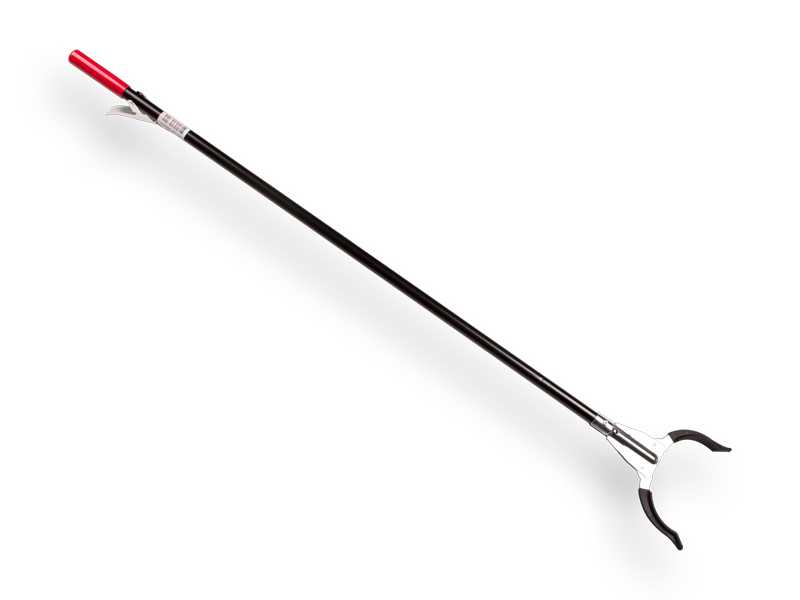 Zwerfvuilgrijper ATLAS 94 cm, kunststof bek, metalen hendelgreep