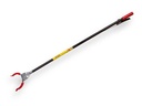 Zwerfvuilgrijper KNAUTHE 92 cm, metalen bek en hendelgreep