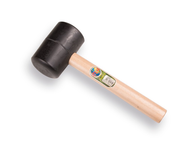 Rubberhamer 1,5KG zacht ø90mm