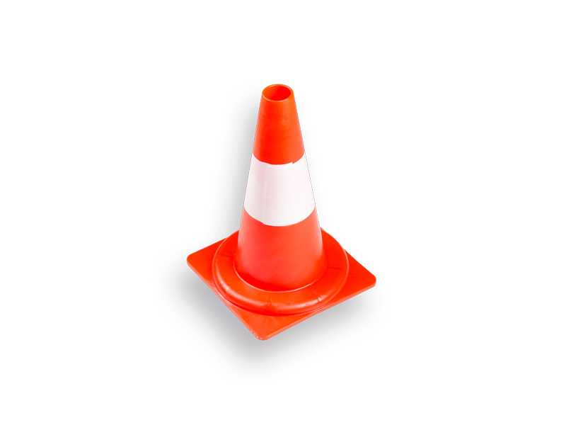 Markeer pilon oranje 32 cm