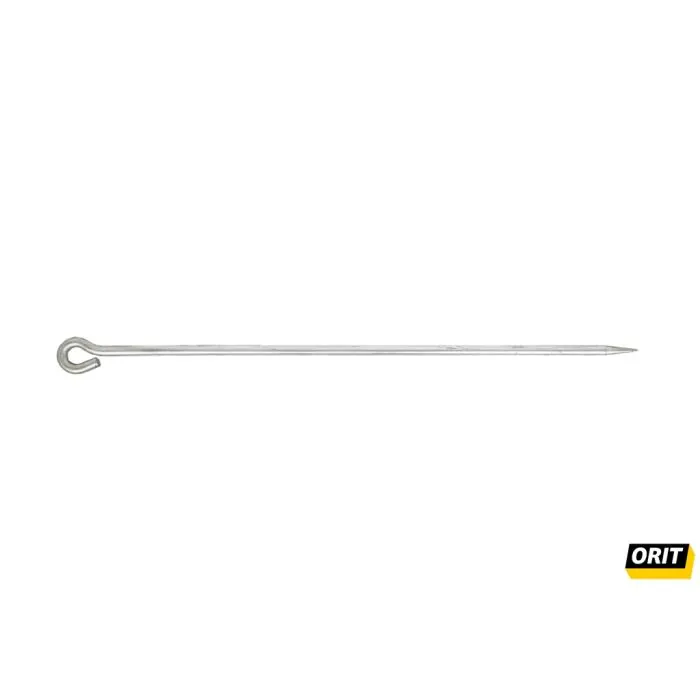 Draadpen zwaar met oog 800mm