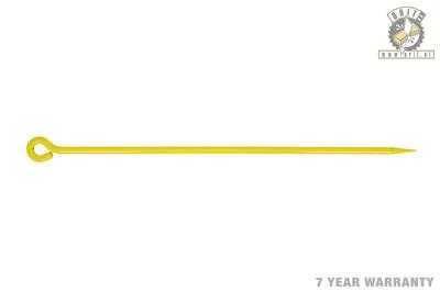 Gele draadpen (zwaar) oog 800mm ORIT RAL 1021