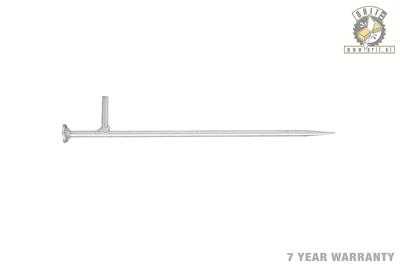 Draadpen L-kop 400mm