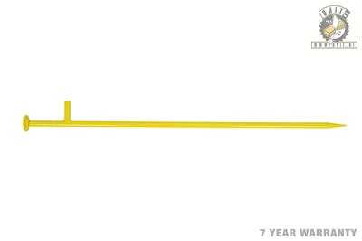 Draadpen L-kop zwaar 800mm ORIT RAL 1021