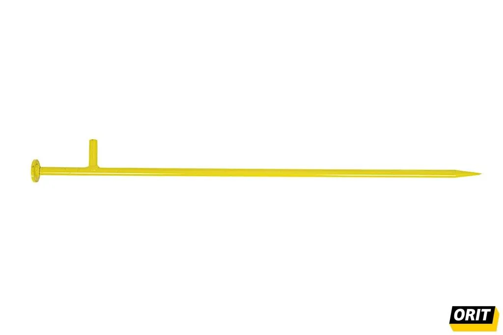 Draadpen L-kop zwaar 800mm ORIT RAL 1021