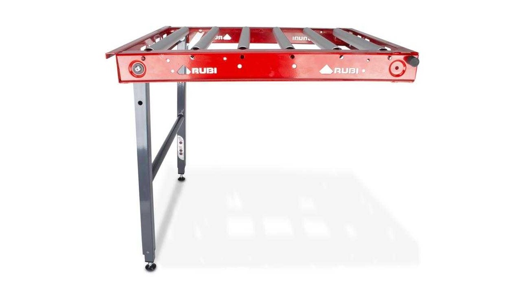 Tafel zijkant p.v. RUBI DX-350 serie.