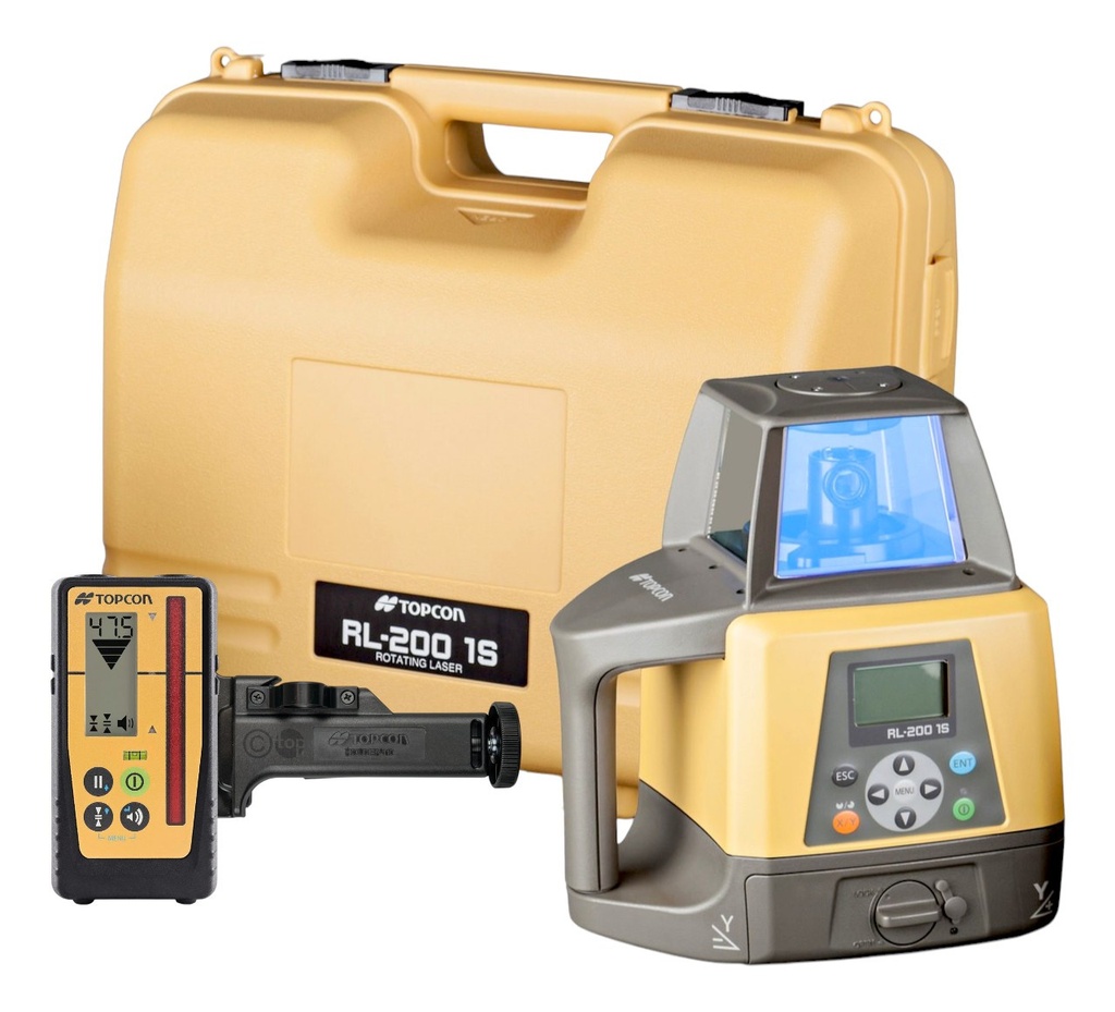 TOPCON AFSCHOTLASER RL-200 2S MET LS-100D MM ONTVANGER