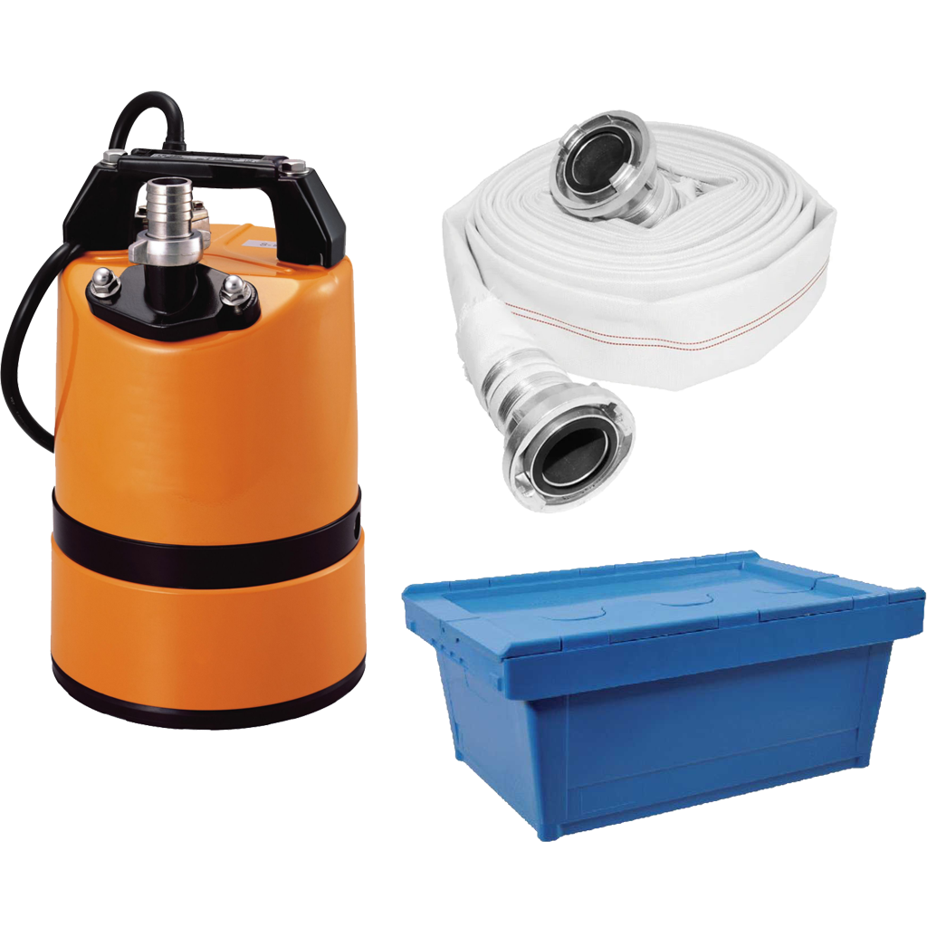 Vlakzuigpomp set - Tsurumi LSC 1.4S