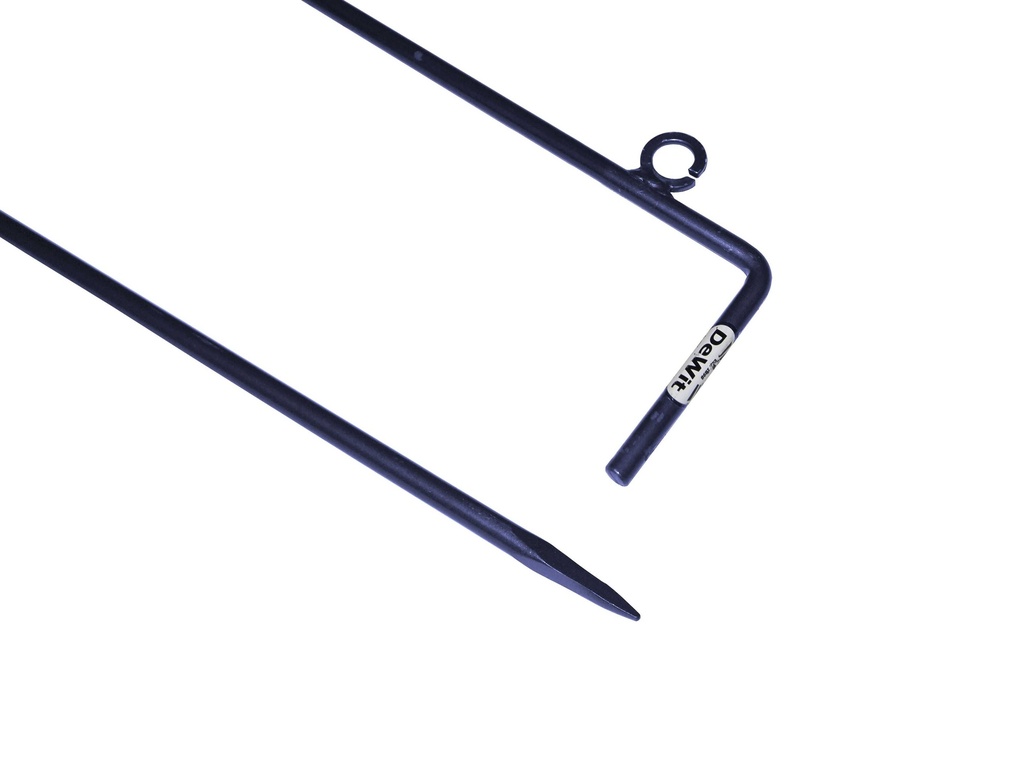 Draadpen 400 x 10mm haakse kop