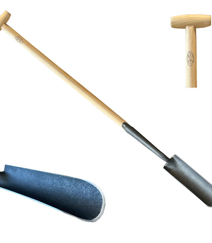Sleuvengraver met 75cm essen steel