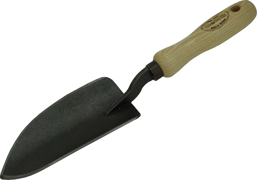 Plantschepje Welldone met essen handvat van 140mm