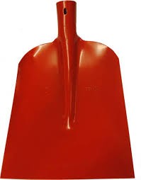 Betonschop, rood gehard los